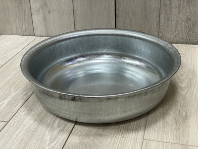 Изображение товара Таз оцинкованный цельнотянутый 12л (5шт/уп) в Миди Лтд