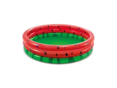 Изображение товара Бассейн надувной детский 3 кольца Арбуз INTEX 168*38см 58448NP (6шт/кор) в Миди Лтд