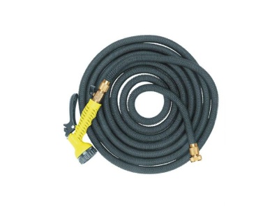 Изображение товара Шланг поливочный растягивающийся 15м латекс полиэстер латунь INBLOOM в Миди Лтд