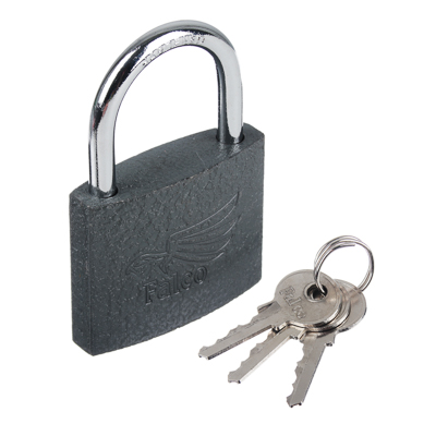 Изображение товара Замок навесной 60мм РОКОТ Серый металл в Миди Лтд