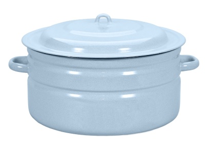 Изображение товара Бак эмаль 18л Белый рябчик С-28261/Рб в Миди Лтд