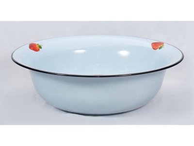 Таз эмаль белый гранит 12л Сочная клубника С-3024/5Рб (5шт/уп) Х - фото в Миди Лтд Изображение товара Таз эмаль белый гранит 12л Сочная клубника С-3024/5Рб (5шт/уп) Х в Миди Лтд