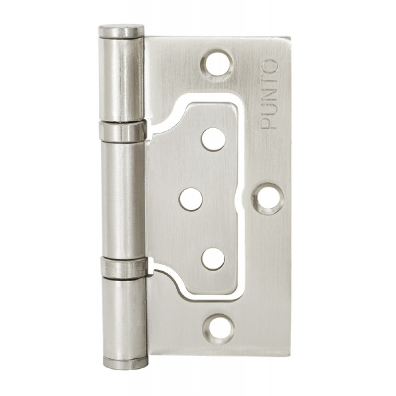 Изображение товара Петля универсальная без врезки Никель матовый 200-2В 75*2,5 PN в Миди Лтд