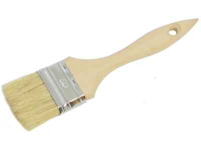 Кисть плоская Хобби искусственная щетина 50мм (12шт/уп) - фото в Миди Лтд Изображение товара Кисть плоская Хобби искусственная щетина 50мм (12шт/уп) в Миди Лтд