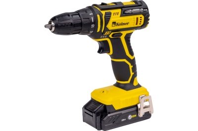 Изображение товара Дрель-шуруповерт аккумуляторная Kolner KCD 16В 0-400/1450об/мин 28/19Нм 2Ач (2аккум) коробка в Миди Лтд