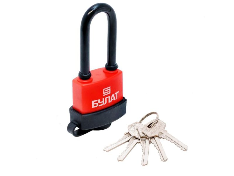 Замок навесной 8мм  Булат ВС 1-П42-01 ПЛ всепогодный 5кл  - фото в Миди Лтд Изображение товара Замок навесной 8мм  Булат ВС 1-П42-01 ПЛ всепогодный 5кл  в Миди Лтд