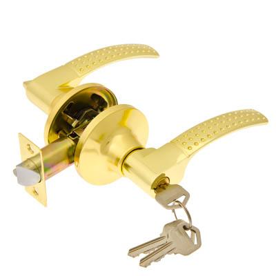 Замок ручка Золото с ключом 8026-01 LARS     ХХ - фото в Миди Лтд Изображение товара Замок ручка Золото с ключом 8026-01 LARS     ХХ в Миди Лтд