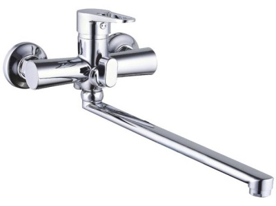 Смеситель для ванны длинный излив PUD7-A ZEGOR - фото в Миди Лтд Изображение товара Смеситель для ванны длинный излив PUD7-A ZEGOR в Миди Лтд