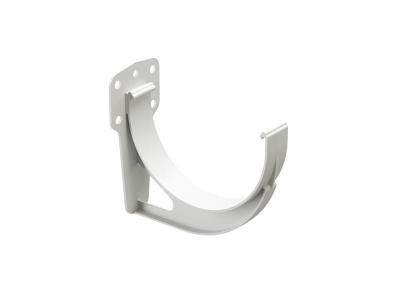 Кронштейн желоба DOCKE Standart "Дача" белый  диаметр 120мм - фото в Миди Лтд Изображение товара Кронштейн желоба DOCKE Standart "Дача" белый  диаметр 120мм в Миди Лтд