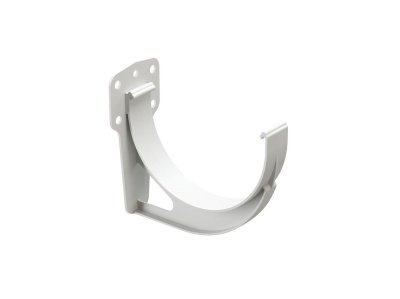 Кронштейн желоба DOCKE Standart "Дача" белый  диаметр 120мм - фото в Миди Лтд Изображение товара Кронштейн желоба DOCKE Standart "Дача" белый  диаметр 120мм в Миди Лтд