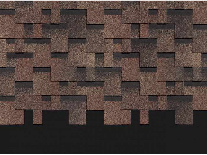 Изображение товара Черепица гибкая DOCKE PIE Premium ГЕНУЯ 1000*318мм Трюфель (3,0м2/уп) в Миди Лтд