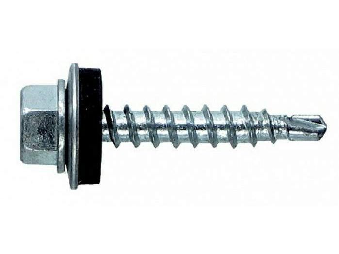 Саморез кровельный цинк 4,8/38 по дереву (2500шт/уп)  Х - фото в Миди Лтд Изображение товара Саморез кровельный цинк 4,8/38 по дереву (2500шт/уп)  Х в Миди Лтд