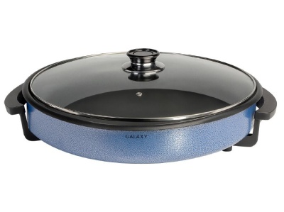 Электросковорода GALAXY GL 2663 1700Вт объем 3л глубина 4см d40см антипригарное покрытие Х - фото в Миди Лтд Изображение товара Электросковорода GALAXY GL 2663 1700Вт объем 3л глубина 4см d40см антипригарное покрытие Х в Миди Лтд