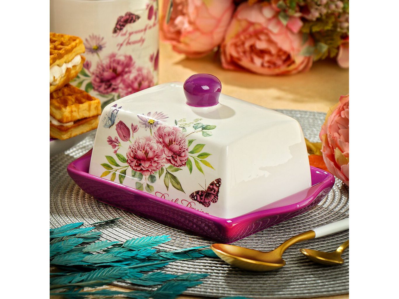 Масленка доломит Daniks Флорентини (24шт/уп) - фото в Миди Лтд Изображение товара Масленка доломит Daniks Флорентини (24шт/уп) в Миди Лтд