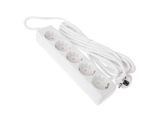 Удлинитель 5 гнезд  3500Вт 5м  FORZA                    ХХ - фото в Миди Лтд Изображение товара Удлинитель 5 гнезд  3500Вт 5м  FORZA                    ХХ в Миди Лтд