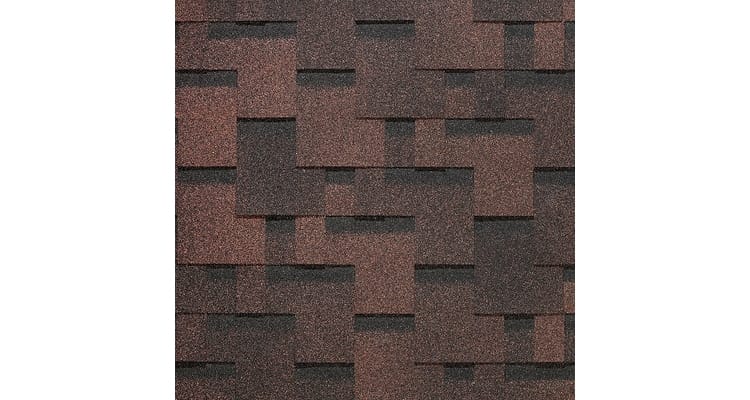 Изображение товара Черепица гибкая DOCKE PIE Eurasia Лабиринт 1000*318мм Коричневая (3м2/уп) в Миди Лтд