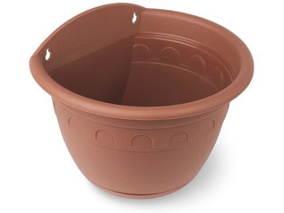 Изображение товара Кашпо КОЛЫВАНЬ настенное д20см терракот (22шт/уп) в Миди Лтд