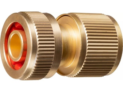 Соединитель GRINDA PROLine BC-12A  для шланга быстросъемный с автостопом из латуни 1/2" - фото в Миди Лтд Изображение товара Соединитель GRINDA PROLine BC-12A  для шланга быстросъемный с автостопом из латуни 1/2" в Миди Лтд