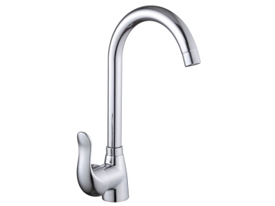 Смеситель для кухни СоюзКран поворотный излив 25см керам картридж 35мм хром цинк SK01-R136 - фото в Миди Лтд Изображение товара Смеситель для кухни СоюзКран поворотный излив 25см керам картридж 35мм хром цинк SK01-R136 в Миди Лтд