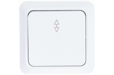 Выключатель 1кл прох бел Олимп ОП 10А 220В (О0025) (1/10/100) - фото в Миди Лтд Изображение товара Выключатель 1кл прох бел Олимп ОП 10А 220В (О0025) (1/10/100) в Миди Лтд