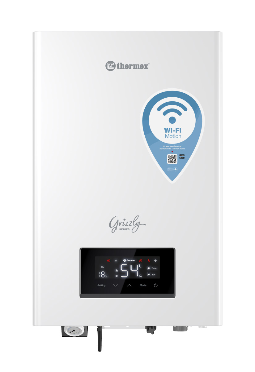 Изображение товара Котел электрический настенный ТНЕRMEX Grizzly 5-12 Wi-Fi в Миди Лтд