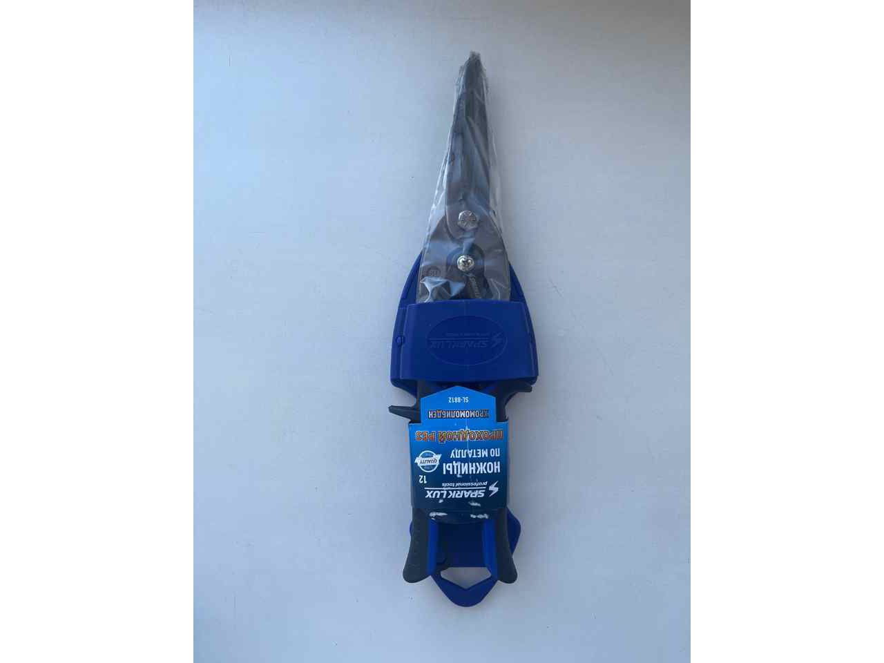 Ножницы по металлу 300мм Spark LUX универсальные с двухкомпонентными ручками (48шт/кор) - фото в Миди Лтд Изображение товара Ножницы по металлу 300мм Spark LUX универсальные с двухкомпонентными ручками (48шт/кор) в Миди Лтд