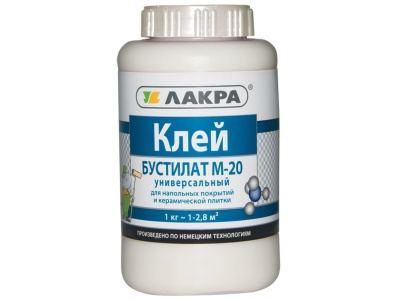 Изображение товара Клей Бустилат М-20 Лакра 1кг  (12шт/уп, 432шт/пал) в Миди Лтд