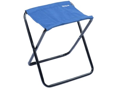 Стул складной походный NIKA 350x300x370 синий - фото в Миди Лтд Изображение товара Стул складной походный NIKA 350x300x370 синий в Миди Лтд