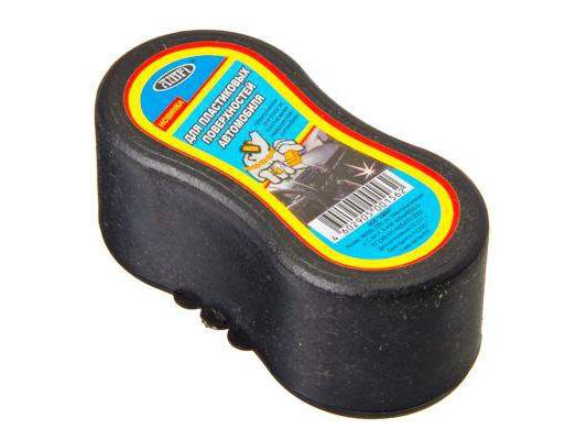 Губка АМФИ полироль-авто для пластика - фото в Миди Лтд Изображение товара Губка АМФИ полироль-авто для пластика в Миди Лтд