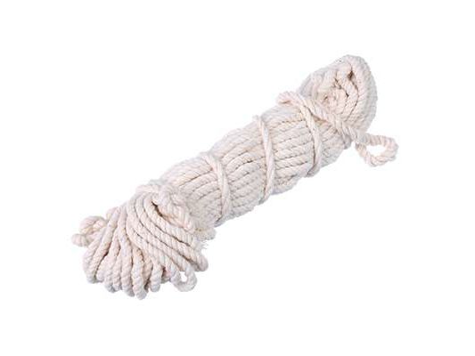 Изображение товара Веревка х/б Плетёная  D-8мм*10м для саней в Миди Лтд
