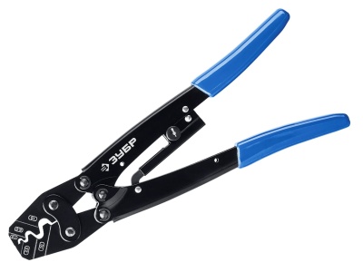 Пресс-клещи ЗУБР Профессионал ПКУ-16 усиленные для медных наконечников и гильз 1,5-16 мм2 (10шт/уп) - фото в Миди Лтд Изображение товара Пресс-клещи ЗУБР Профессионал ПКУ-16 усиленные для медных наконечников и гильз 1,5-16 мм2 (10шт/уп) в Миди Лтд