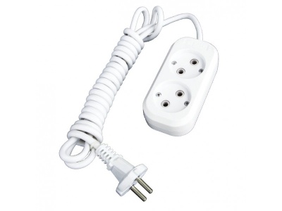 Удлинитель 2 гнезда с/з 2м (50шт/кор) - фото в Миди Лтд Изображение товара Удлинитель 2 гнезда с/з 2м (50шт/кор) в Миди Лтд