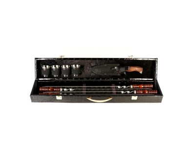 Набор КИЗЛЯР СТАНДАРТ-S в коробке кож/зам малый 10 предметов - фото в Миди Лтд Изображение товара Набор КИЗЛЯР СТАНДАРТ-S в коробке кож/зам малый 10 предметов в Миди Лтд