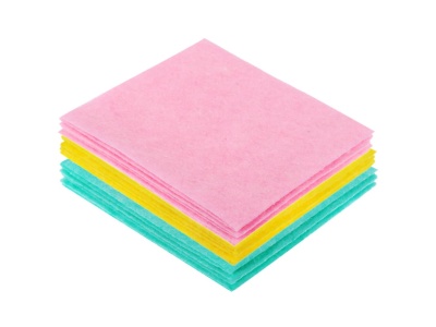 Изображение товара Набор салфеток из вискозы универсальные 30*26см (3штуп) в упаковке 3 цвета в Миди Лтд