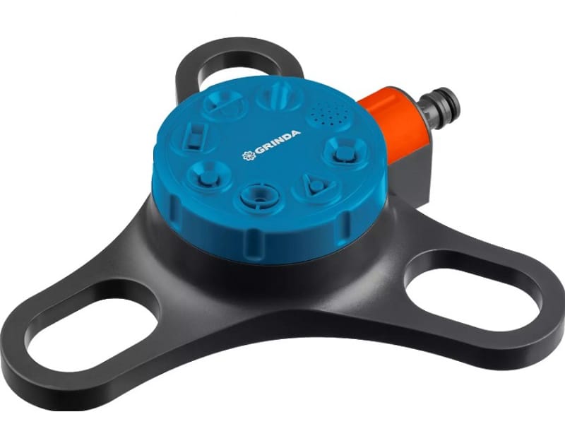 Распылитель стационарный GRINDA PROLine RF-3 на подставке полив 64м2 пластик - фото в Миди Лтд Изображение товара Распылитель стационарный GRINDA PROLine RF-3 на подставке полив 64м2 пластик в Миди Лтд