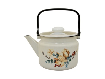 Чайник эмаль жемчужная 2,0л Унесенные ветром С-2710П2/4Жм (6шт/уп) - фото в Миди Лтд Изображение товара Чайник эмаль жемчужная 2,0л Унесенные ветром С-2710П2/4Жм (6шт/уп) в Миди Лтд