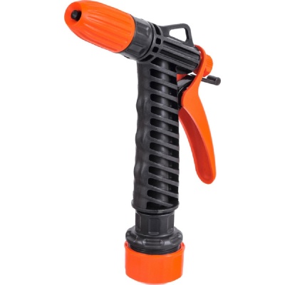 Пистолет поливочный Жук 3/4" с фиксатором с цанговым зажимом (50шт/уп) - фото в Миди Лтд Изображение товара Пистолет поливочный Жук 3/4" с фиксатором с цанговым зажимом (50шт/уп) в Миди Лтд