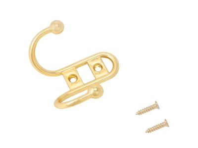 Изображение товара Вешалка-крючок 208 В GP золото Стандарт (60шт/уп) в Миди Лтд