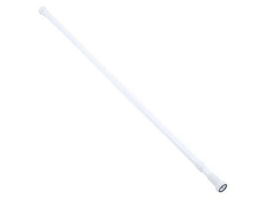 Карниз для ванной 2,0м белый алюминий VETTA - фото в Миди Лтд Изображение товара Карниз для ванной 2,0м белый алюминий VETTA в Миди Лтд