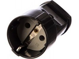 Штепсельное гнездо с/з черн 16А 250В (3/20/200) 0036788 - фото в Миди Лтд Изображение товара Штепсельное гнездо с/з черн 16А 250В (3/20/200) 0036788 в Миди Лтд