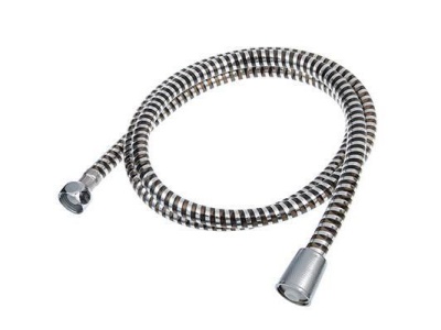 Изображение товара Шланг для душа 150см,1/2"(Имп)-1/2" (Имп) хром, черный в Миди Лтд