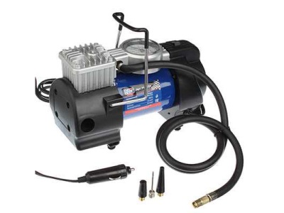 Изображение товара Компрессор автомобильный Optima 180вт 50л/мин с LED с фонарем в сумке Omicron (8шт/кор) в Миди Лтд