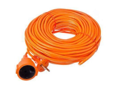 Удлинитель силовой в мотке 2х1,5мм2, 30м ЕРМАК (10шт/кор) - фото в Миди Лтд Изображение товара Удлинитель силовой в мотке 2х1,5мм2, 30м ЕРМАК (10шт/кор) в Миди Лтд