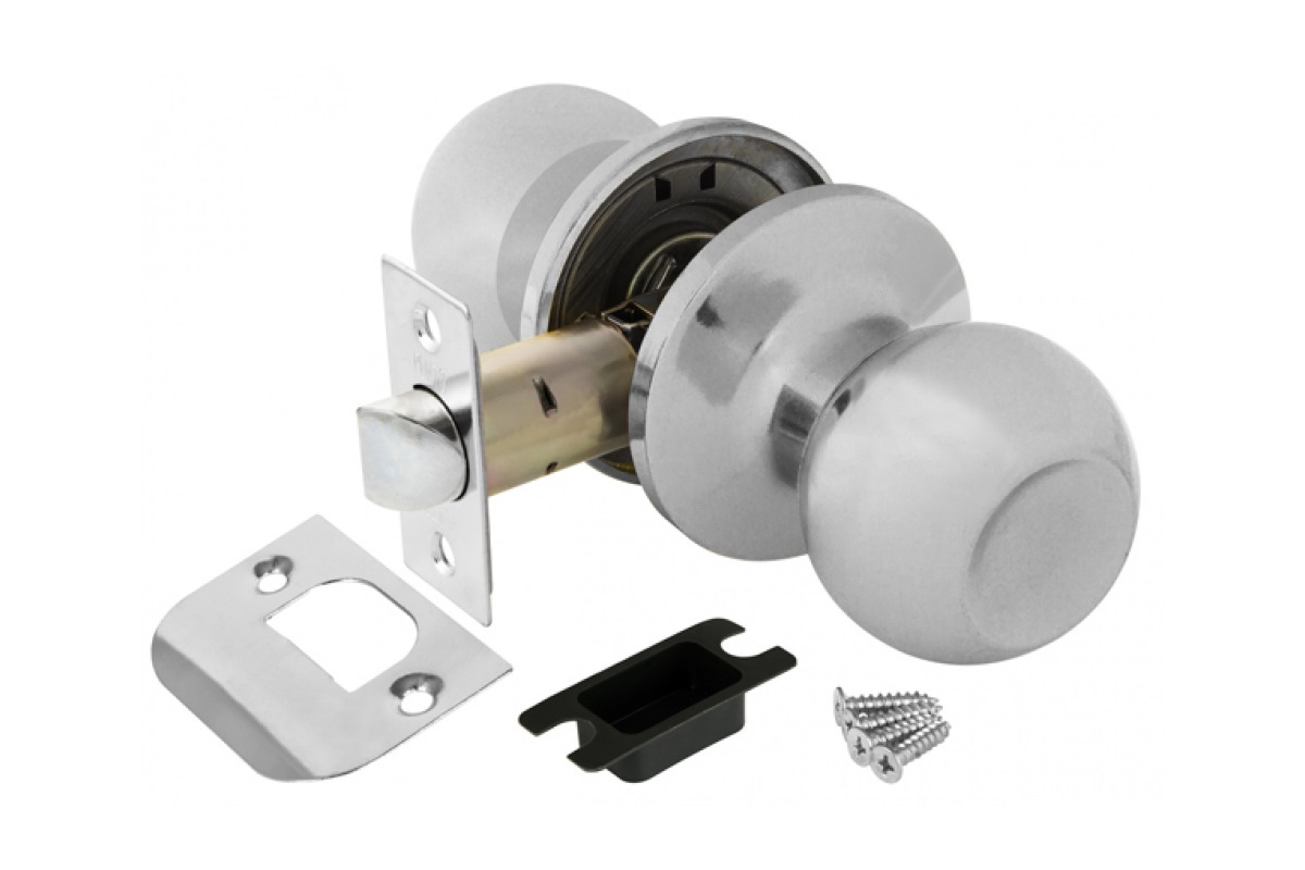 Замок шар Хром без ключа,без фиксатора PUNTO 6072 СР-Р - фото в Миди Лтд Изображение товара Замок шар Хром без ключа,без фиксатора PUNTO 6072 СР-Р в Миди Лтд