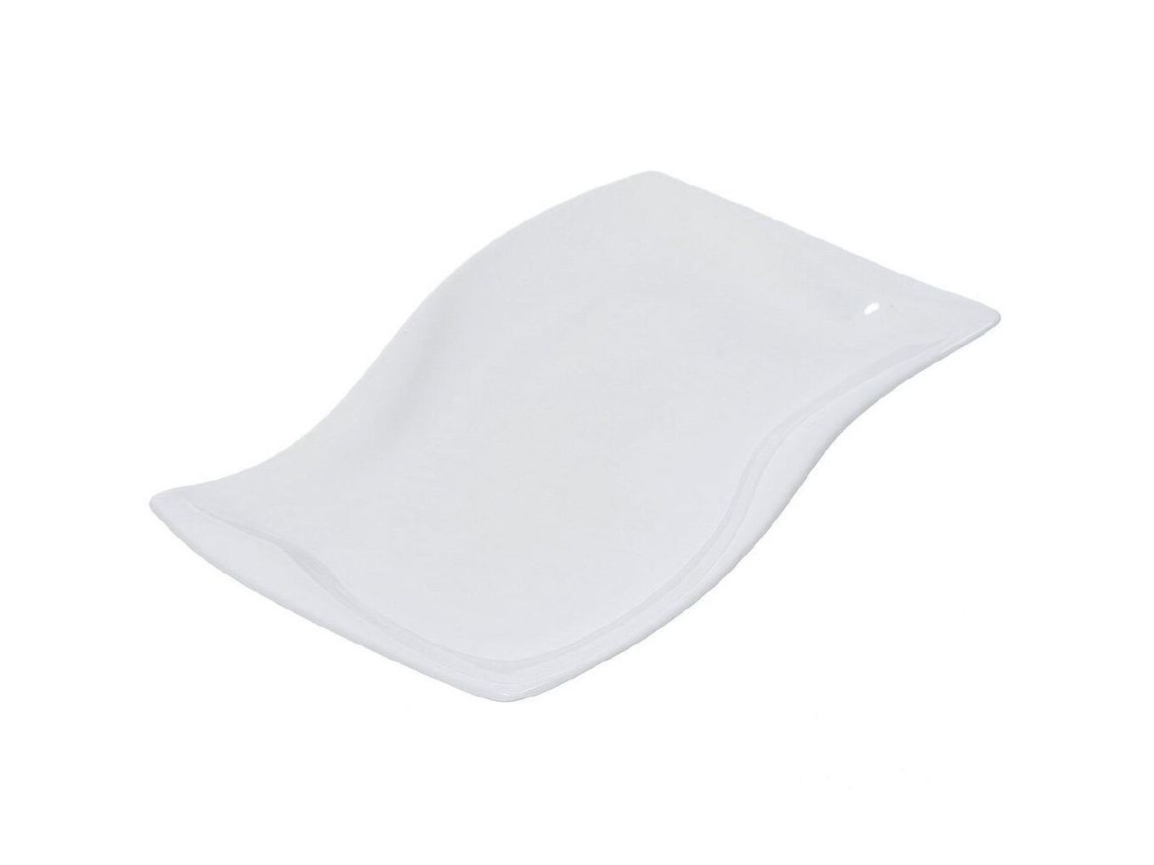 Изображение товара Блюдо керамика фигурное белое 20см Daniks Грейс (8шт/уп) в Миди Лтд