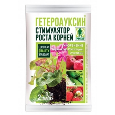 ГЕТЕРОАУКСИН 2таб*0,1гр Техноэкспорт - фото в Миди Лтд Изображение товара ГЕТЕРОАУКСИН 2таб*0,1гр Техноэкспорт в Миди Лтд