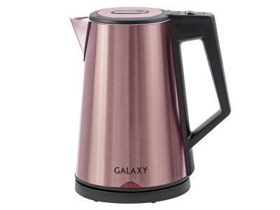 Чайник электрический GALAXY GL 0320 2000Вт 1,7л Розовое золото Х - фото в Миди Лтд Изображение товара Чайник электрический GALAXY GL 0320 2000Вт 1,7л Розовое золото Х в Миди Лтд