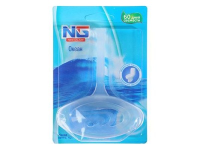 Изображение товара Освежитель для унитаза подвесной Океан 40гр (24шт/кор) в Миди Лтд