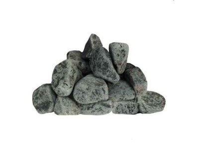 Изображение товара Габбро-диабаз для электрокаменок обвалованный 20кг (коробка) в Миди Лтд
