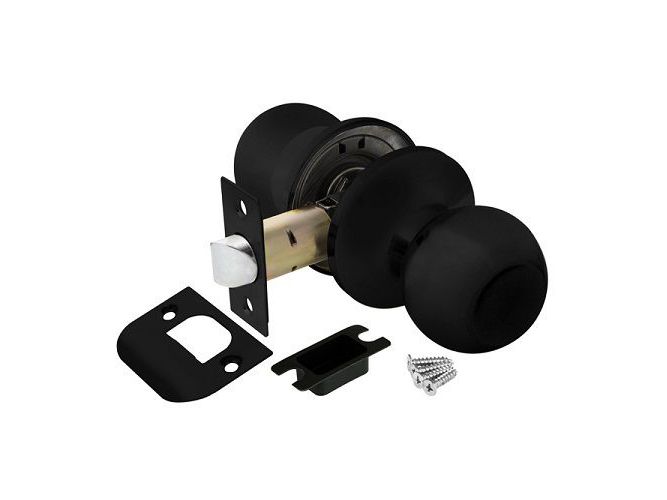 Замок шар Черный без фиксатора 6082 BL-P - фото в Миди Лтд Изображение товара Замок шар Черный без фиксатора 6082 BL-P в Миди Лтд